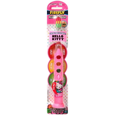 Firefly ready go brush hello kitty soft light up timer toothbrush