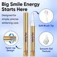 thumbnail image 6 of MySmile Premium Gold 35%CP Teeth Whitening Pen for Sensitive Teeth, Enamel Safe, 4pcs 2ml Carbamide Peroxide Teeth Whitening Gel Refills, Removes Years of Coffee, Tea, Wine, Tooth Stains, 6 of 10