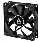 ARCTIC F9 Silent - 92 mm Case Fan, Very quiet motor, Computer, Almost inaudible, Push- or Pull Configuration, Fan Speed: 1000 RPM - Black