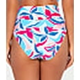 thumbnail image 6 of Printed Fold-Over High-Waist Bikini Bottom Swimsuit, 6 of 6