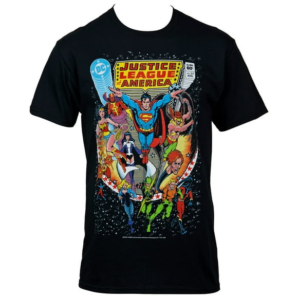 La Ligue des Justiciers of America No. 217 T-Shirt à Couverture - Grand