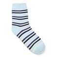 thumbnail image 4 of Joyspun Women's Double Layer Crew Lounge Socks, 3-Pack, Fits Shoe Sizes 4-10, 4 of 5