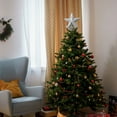 thumbnail image 4 of Christmas Tree Decorations Christmas Tree Decoration with Five Pointed Stars In Three Dimensions Christmas Tree Topper, 4 of 7