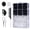 Black and white, variant on RYLZX 1800pcs Elastic Hair Bands with Hair Loop Styling Tool Set, Clear Mini Hair Bands and Black Elastic Hair Ties with Rubber Band Cutter Organizer Box Hair Accessories for Toddler Girl Women