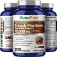 thumbnail image 4 of Suplemento de extracto de corteza de pino marítimo francés NusaPure de 12000 mg, 4 of 9