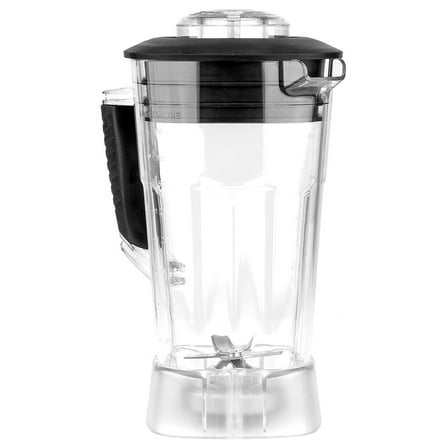 Blender Pitcher 64oz - Replacement Container for Shakes & Smoothies - Stainless Steel Blades - Personal Blender Jar for Dressings, Soups & More