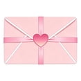 thumbnail image 1 of SIfdSeng Valentine Rug Heart Envelope Doormat Valentine's Day Red Heart Shaped Envelope Outdoor Coconut Fiber Door Mat Non Rubber Backing for Front Door, 1 of 4