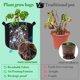 thumbnail image 3 of Paquete de 10 bolsas de cultivo de tamaño mixto, bolsas de cultivo de plantas, macetas de tela, macetas de tela Bgas, bolsas de cultivo de papas, 3 of 4