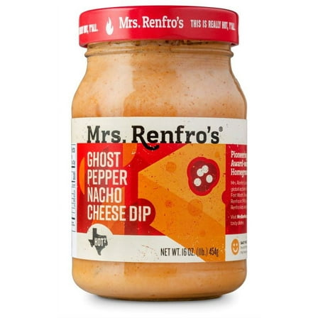 Mrs. Renfro's Ghost Pepper Nacho Cheese Dip, 16 oz