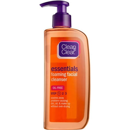 Clean and clear oil free foaming facial cleanser Clean and clear oil free foaming facial cleanser