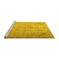 thumbnail image 2 of Ahgly Company Machine Washable Indoor Round Persian Yellow Traditional Area Rugs, 3' Round, 2 of 4