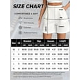 thumbnail image 3 of EMMIOL Women's High Waisted Wide Leg Denim Shorts Stretchy 2026 Summer Casual Jean Shorts with Pockets Trendy Loose Fit Y2K Streetwear, 3 of 9