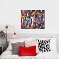 thumbnail image 4 of Lsque Abstract Jazz Instrumental Print Wall Art – Decorative Picture for Living Room, Bedroom, and Office (Horizontal), 4 of 6