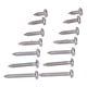 thumbnail image 3 of Tornillo de Cabeza Plana M3 Ticfox 200 Piezas Acero Inoxidable 304 Kit Surtido, 3 of 14