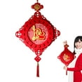 thumbnail image 4 of UYUH Vietnamese Lunar New Year Decorations 2025 | Traditional Red Ornaments for Home & Desk | Festival Door Hanging Set | Asian Spring Festival Decor | Reusable Tet Holiday Decorations, 4 of 8