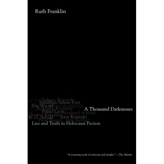 Thousand Darknesses: Lies and Truth in Holocaust Fiction, (Paperback)