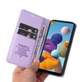 thumbnail image 3 of Funda para Samsung Galaxy A21 Estuche de Cuero PU Tipo Cartera con Ranuras para Tarjetas y Cierre Magnético, 3 of 5