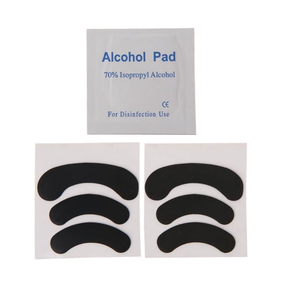 Qisuw for Steel series Kana/Kinzu/v2/v3 Non Slip Mouse Skate 0.6mm Thickness Mice Feet