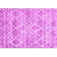 thumbnail image 1 of Ahgly Company Indoor Rectangle Abstract Pink Contemporary Area Rugs, 2' x 5', 1 of 4