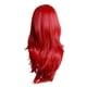 thumbnail image 2 of Pelucas Rojas Onduladas Largas y Rizadas, Peluca Roja Rizada Amigable Con la Red para El Cabello para Halloween, 2 of 8