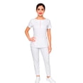 thumbnail image 2 of Uniforme Médico Dama, Enfermera, terapeuta, Doctora AMAPOLA BLANCO CH, 2 of 4