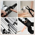 thumbnail image 6 of Copper Pipe Rounder, 6 - Hole Flat Copper Tube Repair Plier, Fits 1/4" 3/8" 1/2" 5/8" 3/4" 7/8" Pipes, Manual Operation Pipe Rounding Tool, 6 of 7