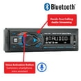 Dual Electronics XDM17BT Single DIN Car Stereo, Bluetooth, Siri/Google