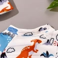 thumbnail image 5 of Toimothcn Kids Boys Swimsuit Short Sleeve Cute Cartoon Crab Printed One Peice Bathing Suit Quickly Dry Soft Swimwear 9-12 Months, 5 of 9