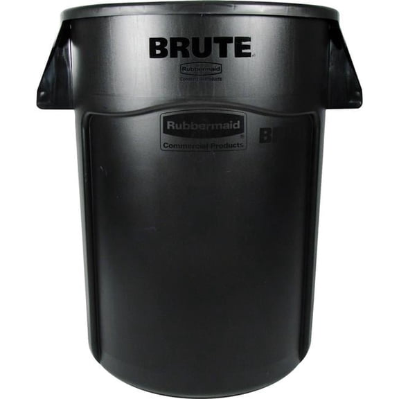 Rubbermaid Commercial Products  Brute 44 gal Vented Container - Black