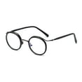 thumbnail image 3 of Vintage Round Metal Glasses Frame Reading Glasses Unisex Circle Eyeglasses Frame, 3 of 5