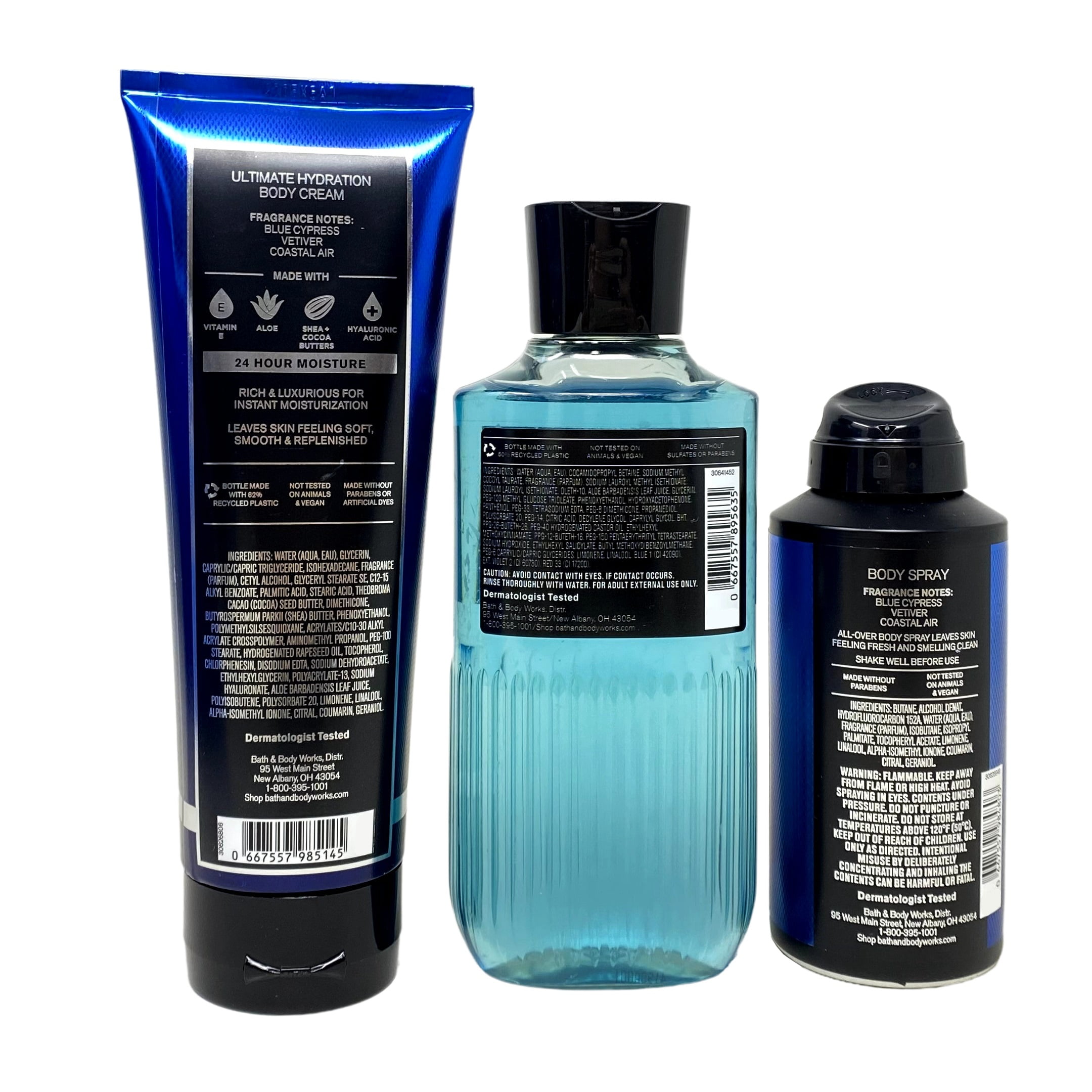 Bath & Body Works Men's Collection Ocean - Gift Box Set - Body