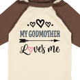 thumbnail image 4 of Inktastic My Godmother Loves Me Godchild Boys or Girls Long Sleeve Baby Bodysuit, 4 of 5