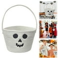 thumbnail image 1 of AKEGAMN Clearance! New Children's Halloween Storage Basket Portable Candy Cotton Rope Storage Basket Toy Basket New Children's Halloween Storage Basket Portable Candy Cotton Rope Storage Basket Toy, 1 of 9