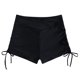 thumbnail image 5 of Gibobby Bañador de Bikini Bikini brasileño de cintura alta con estampado de tallas grandes para mujer(Negro,M), 5 of 5