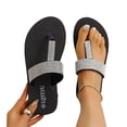 thumbnail image 4 of ShiShine Women's Supportive Flip Flops Comfortable Casual Summer Beach Thong Sandals, 4 of 9