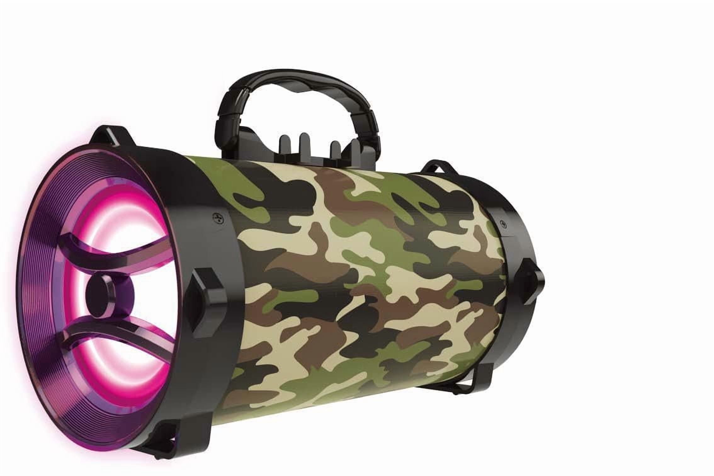 Art + Sound Portable Boombox, Green Camo