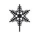 thumbnail image 2 of onlyliua Ofertas Del Día Liquidación Prime Pegatina de Espejo Acrílico para Decoración Navideña, para Jardín, Exterior, con Forma de Copo de Nieve., 2 of 6