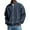 Navy, variant on Fgnfyis Jacket for Men Casual Lightweight Textured Stand Collar Zippered Outerwear for Daily Streetwear and Stylish Winter Coats for Men Purple XXL