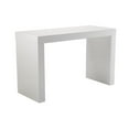 thumbnail image 2 of Sunpan Faro 57" Table de Comptoir Rectangulaire en Bois Moderne en Blanc, 2 of 2