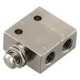 thumbnail image 1 of 2 Position 3 Way Mechanical Push button Air Pneumatic Valve TAC2-31V, 1 of 8