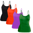 thumbnail image 1 of Set 4 Blusas Mujer Tirantes Unitalla Casual Blusa Crop Top Dama, 1 of 5