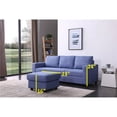 thumbnail image 6 of Nathaniel Home 73022-40BL Alexandra Alexandra Convertible Sectional, 80 x 30 x 33 in., 6 of 9