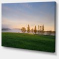 thumbnail image 2 of Panorama du Matin Foggy - Impression sur Toile Paysage, 2 of 4