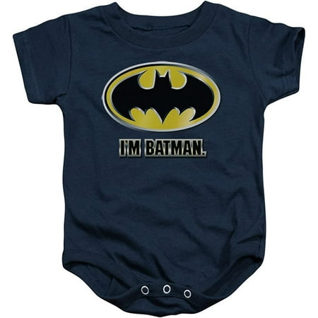 

I m Batman Navy Infant Snapsuit- 18-24 Months