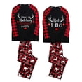 thumbnail image 2 of LuLiaMenton Matching Christmas Outfits Pajamas Set Funny Couples Holiday Pjs, Men 2XL, 2 of 7