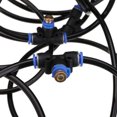 thumbnail image 4 of Monstrate Juego de conectores de 3 vías para cables de boquilla de niebla de manguera de agua de patio de enfriamiento de nebulización al aire libre Jardín y Patio Monstrate HA6230-00B, 4 of 6
