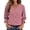 #1 Red Plaid, variant on VDJ Button Down Shirts for Women 3/4 Sleeve V Neck Dressy Blouses Summer Fall Blue Striped Classic Tops Fashion Clothing Size XL