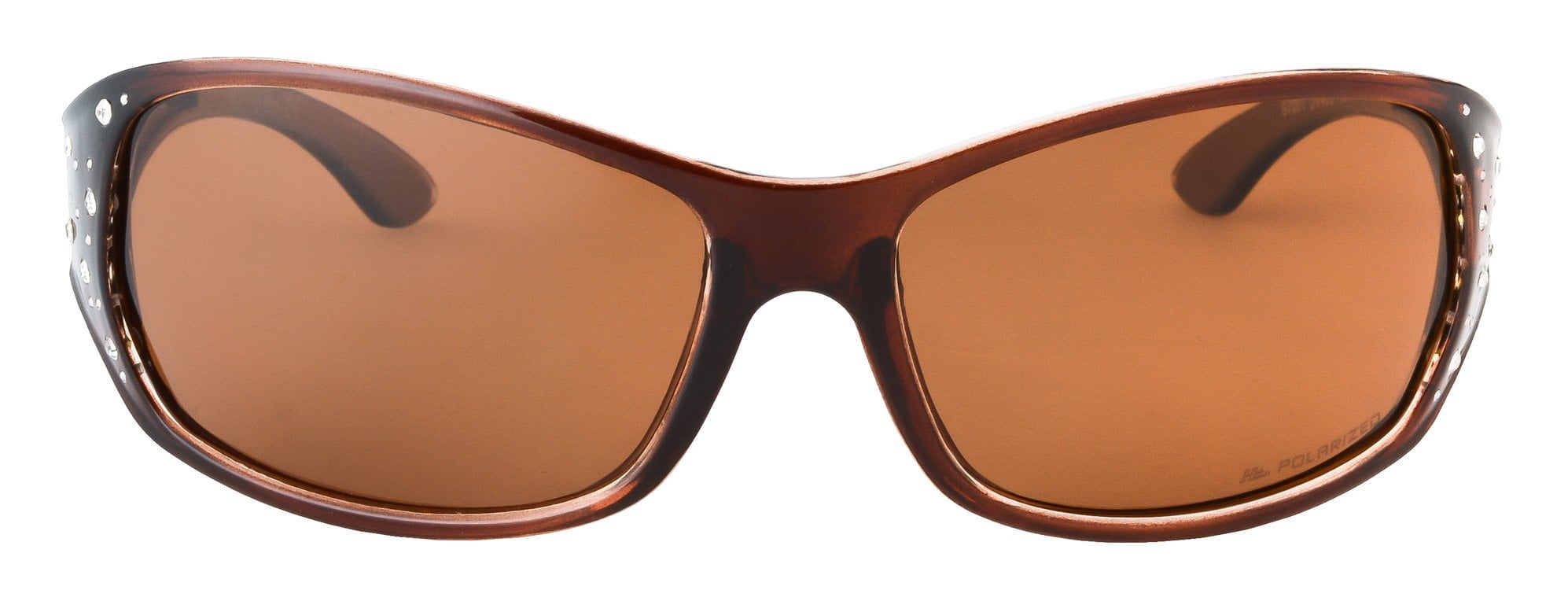 Buy HZ Series Elettra Women's Premium Polarized Sunglasses by Hornz Honey Amber Frame
