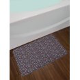 thumbnail image 2 of Under the Sea Bath Mat, Pattern with Watercolor Sea Life Animals Such as Coral Seahorse and Jellyfish, Plush Bathroom Decor Mat with Non Slip Backing, 29.5" X 17.5", Multicolor, by Ambesonne, 2 of 2