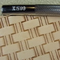 thumbnail image 4 of Leather Stamping Tool, Rope Basket Weave Stamp, X510, Leather Stamping Tool Stamp, Craft Japan Leathercraft Tool, 4 of 6